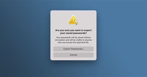 export passwords  chrome firefox  safari  mac observer