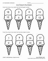 Ice Cream Worksheet Numbers Curated Reviewed Lessonplanet sketch template