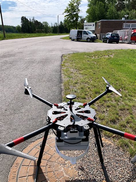 ericsson performs   coverage  performance verification  drone powered solution