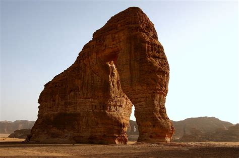 saudi arabia  al ula  elephant rock   natural  flickr