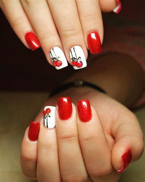 red acrylic nail art designs ideas design trends premium psd vector downloads