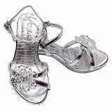 Girls Silver Dress Sandals Pictures