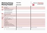 Images of Marketing Plan Template