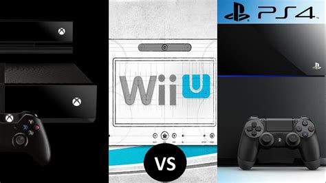 Ps4 Vs Wii U Vs Xbox One [¿cuÁl Es Mejor ¿exclusivos En