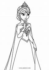Elsa sketch template