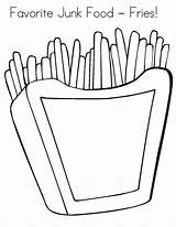 Fries Colornimbus sketch template