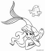 Mermaid Coloring Pages Ariel Little Printable Kids Disney Drawing Melody Cool2bkids Tail Color Eric Mermaids Princess Colouring Toddlers Getdrawings Getcolorings sketch template