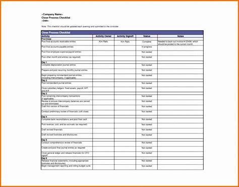5 Microsoft Office Checklist Template Sampletemplatess