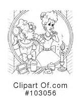 Clipart Color Royalty Vain Rf Illustrations sketch template