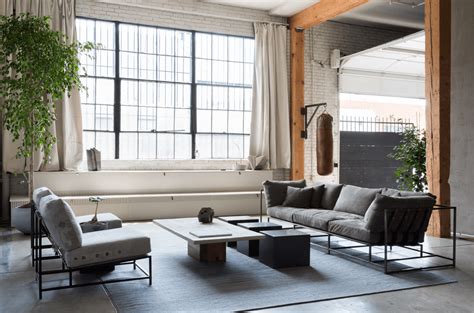 sleek industrial style living room ideas