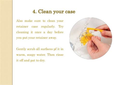 clean  retainer case  easy tips    retainer
