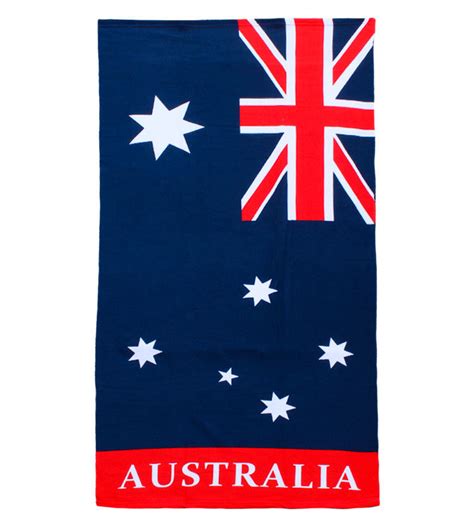 Australian Flag Towel Australia The T Australian Souvenirs And Ts