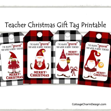 teacher christmas gift tags christmas gift tags printable teacher