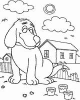 Fence Coloring Getcolorings Clifford Red Big sketch template