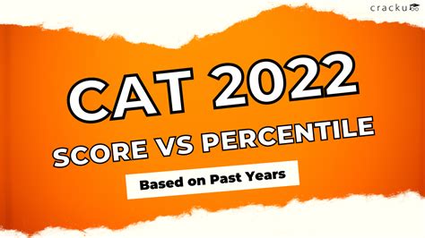 Cat 2022 Score Vs Percentile Based On Past Years Cracku