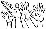 Hands Back Drawing Hand Clip Clipart Reaching Advertisement sketch template