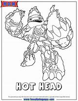 Coloring Giant Skylanders Giants Pages Thumpback Popular sketch template