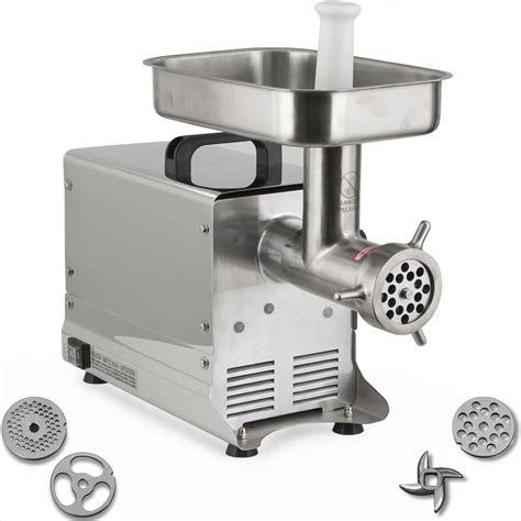 electric meat grinder  commercial grade stainless steel  hp