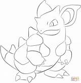 Nidoqueen Pokemon Coloring Pages Lineart Lilly Gerbil Printable Drawing Deviantart Color sketch template