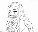 Demon Slayer Nezuko Coloring Pages Fiction Fan Printable Xcolorings 79k Resolution Info Type  Size Jpeg sketch template