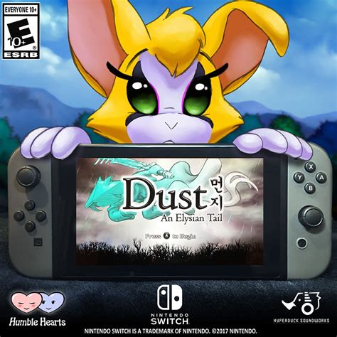 dust  elysian tail launches  switch  month