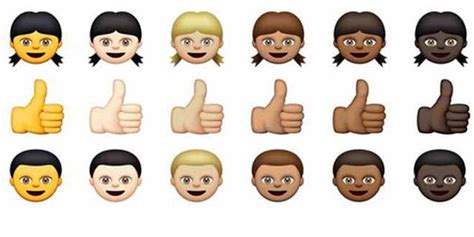 Emojis Take On Some Color Apple Users Will Soon Be Able To Pick From