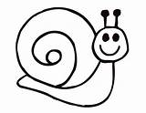 Snail Coloring Pages Snails Printable Colouring Easy Gary Cute Color Template Sheets Templates Insect Animals Popular Garden sketch template