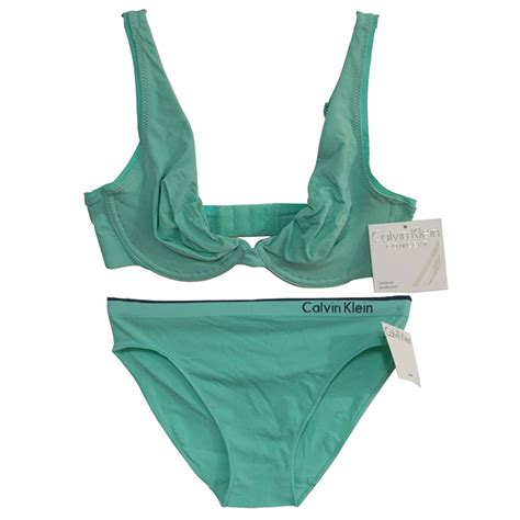 Calvin Klein Bra F3605 Panties D2221 Womens Underwear Set Ladies Promo Pack Ebay