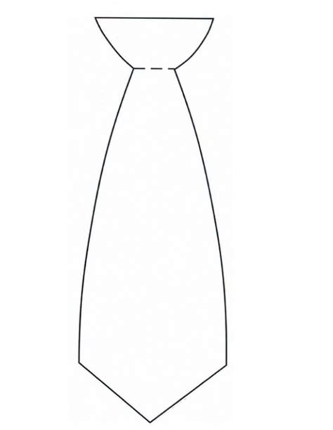 necktie printable coloring page johnathanoijohnston