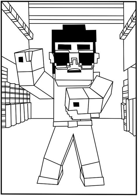 awesome printable minecraft coloring pages  toddlers minecraft