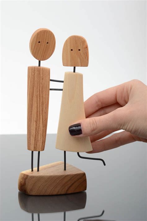 buy miniature figurines handmade wooden sculptures collectible figurines home decor