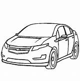Coloring Pages Camaro Chevy Chevrolet Cars Clipart Volt Car Comments Color Printable Visit Getcolorings Library sketch template