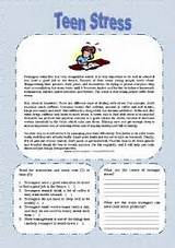 Anxiety Worksheets For Teens Pictures