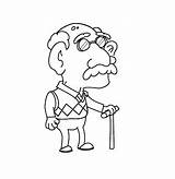Old Coloring Man Pages Clipart Men People Colouring Color Stamps Digi Age Digital Clip Cards Printables Explore Kids Print Cartoon sketch template