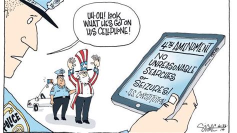 Fourth Amendment Cartoons