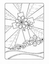 Easter Coloring Christian Pages Color Getcolorings Printable Getdrawings sketch template