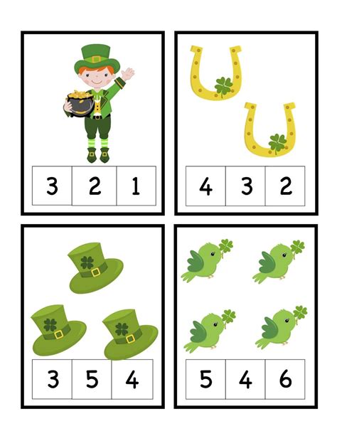 preschool st patricks day printables printable templates