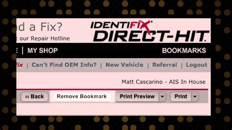 identifix   bookmark  print factory service manual documents youtube