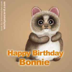 happy birthday bonnie   cards