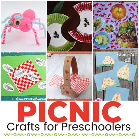 picnic crafts  preschoolers