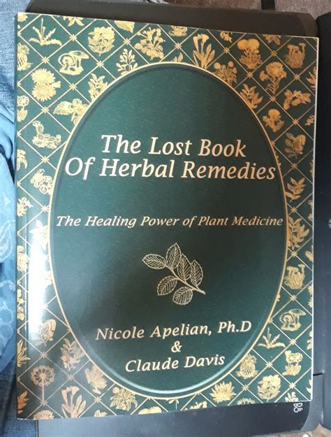 lost book  herbal remedies patchwork times  judy laquidara