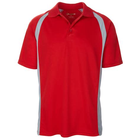 performance dri fit design unique golf shirts  yelow red white