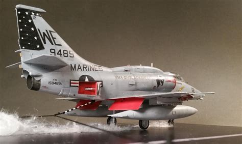 1 48 Hasegawa A 4m Skyhawk A 4 Diorama Imodeler