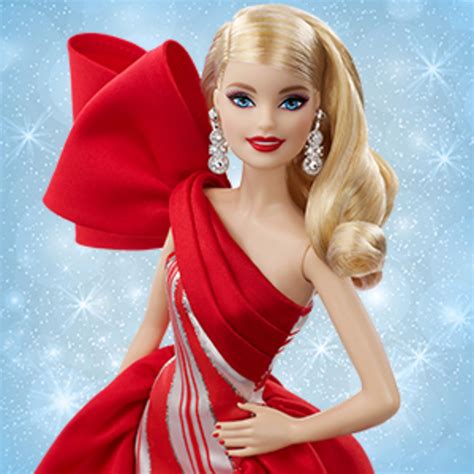 Best Buy Holiday Barbie Doll White Red Fxf01