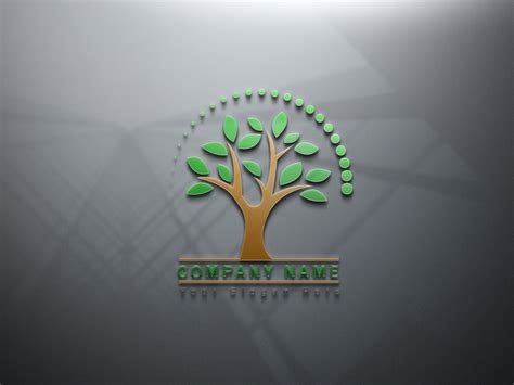 tree logo designmodern company logo  grafixriver  dribbble