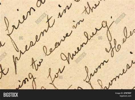 letter image photo  trial bigstock