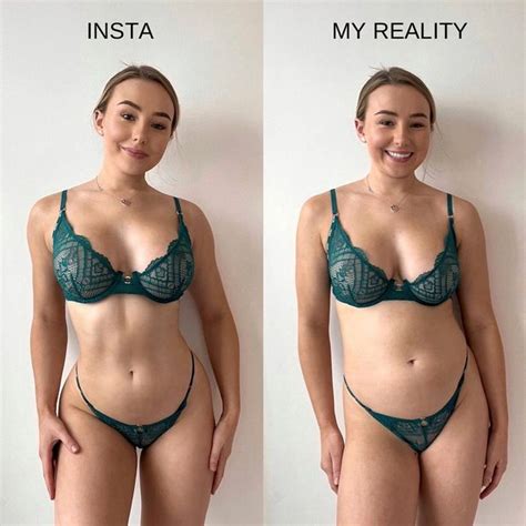 Fitness Babe Flaunts Natural Tum In Saucy Lingerie To Help Women Feel