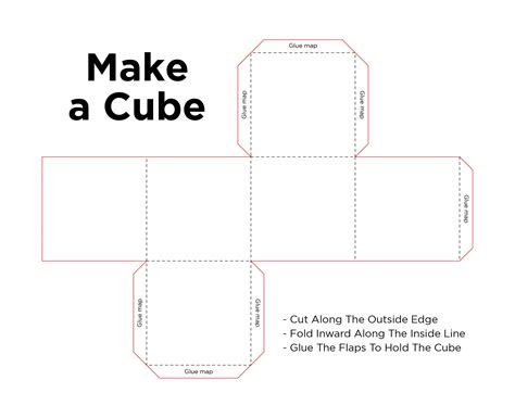 cube paper template