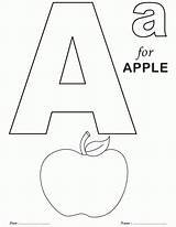 Coloring Letter Pages Preschoolers Worksheets Alphabet Colouring Popular sketch template