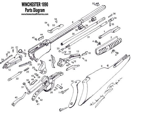 winchester model  schematic